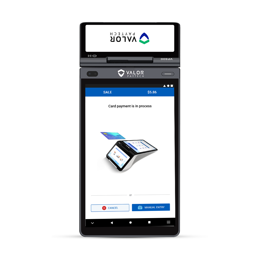 Valor Processor Comparsion Terminals VP800